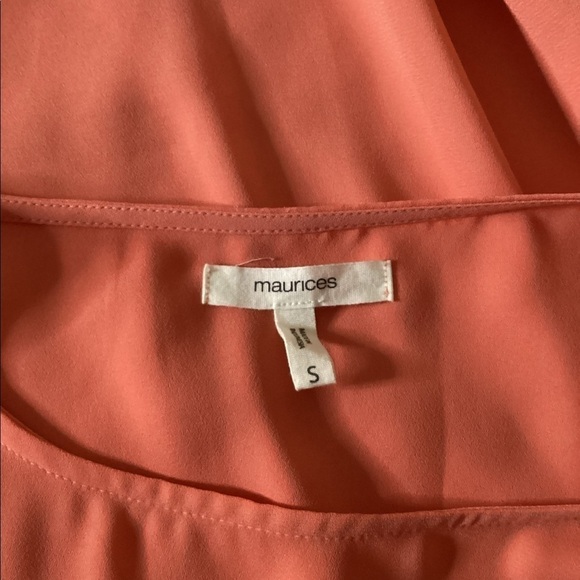 Maurice’s Orange Cold Shoulder Top - Picture 4 of 6